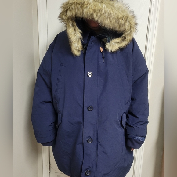 Polo Ralph Lauren NWT Men's Faux- Fur Down Performance Parka Size 5XB. - Picture 2 of 16